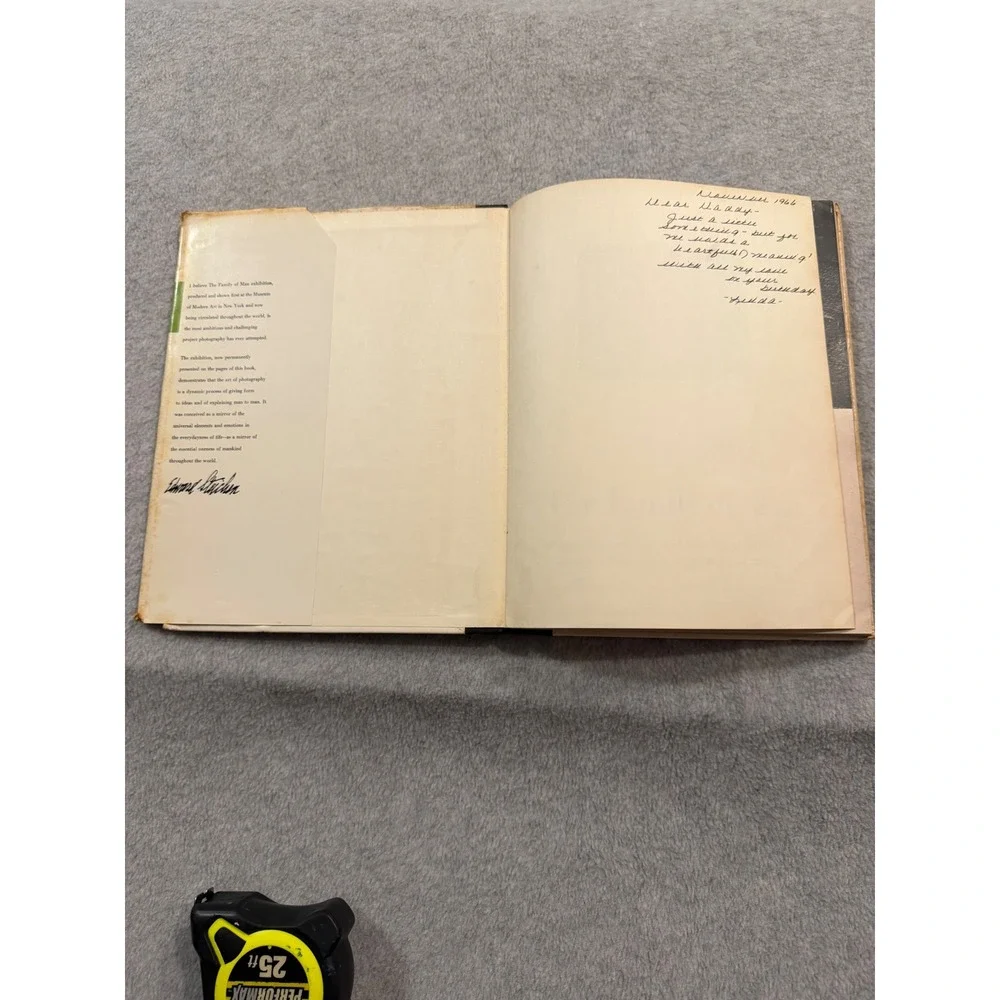 The Family of Man Edward Steichen MoMA Photography Book 1955 Carl Sandburg Book